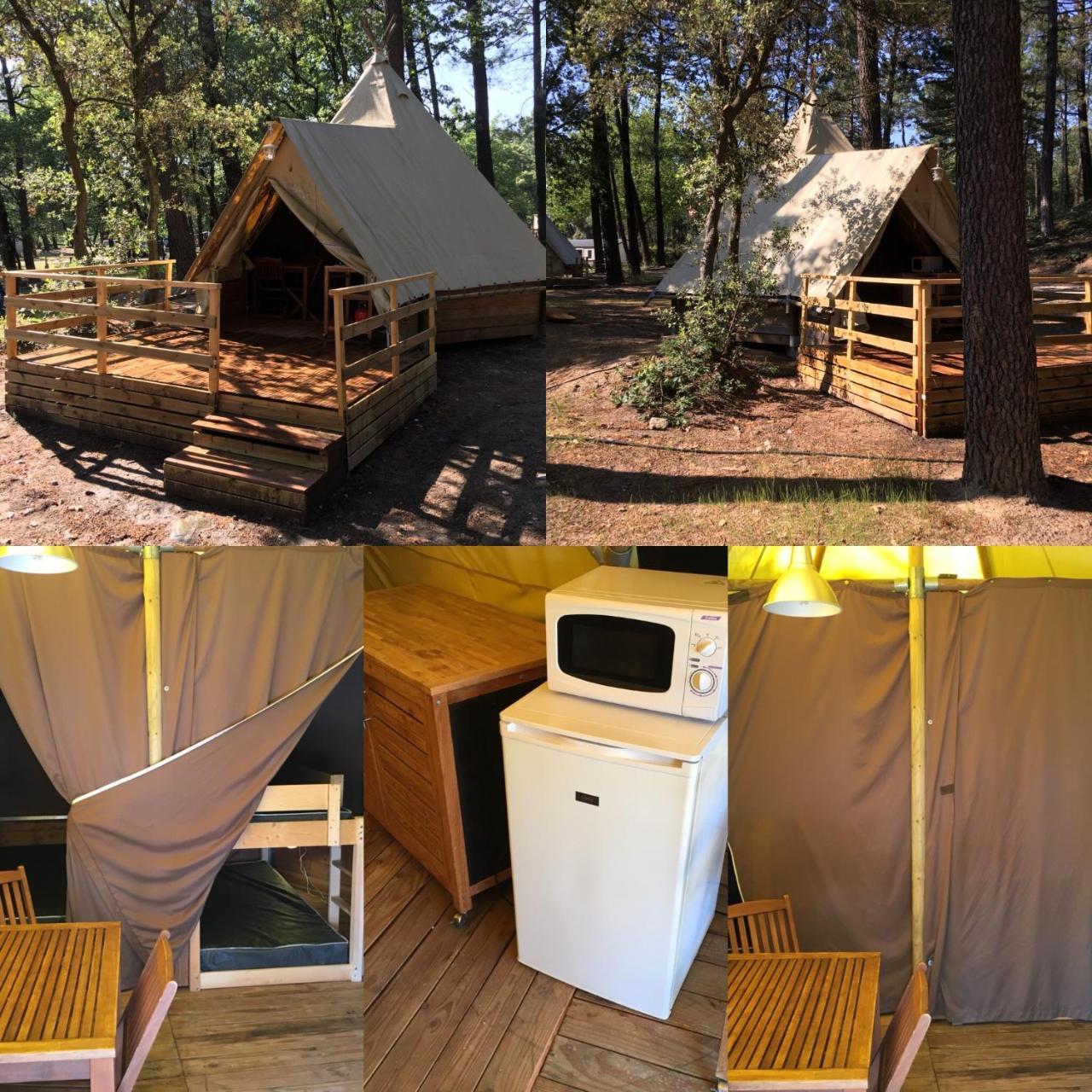 Camping La Simioune En Provence Bollene Exterior photo